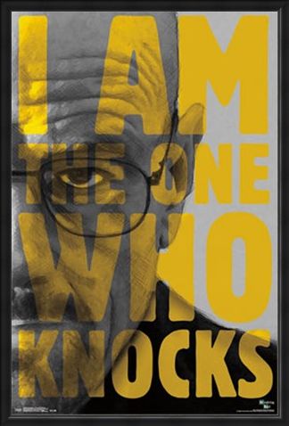 Framed Framed I Am The One Who Knocks - Breaking Bad