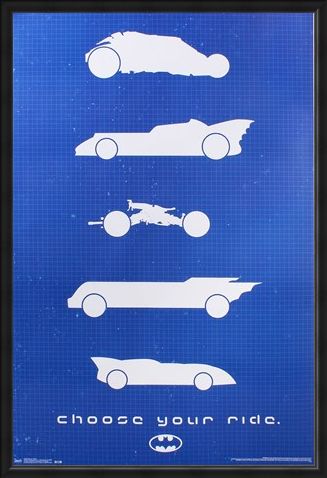 Framed Framed Choose Your Ride - Batman