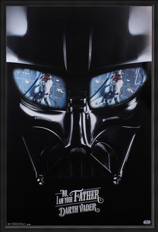 Framed Framed Darth Vader - I Am Your Father - Star Wars