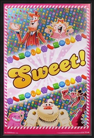 Framed Framed Sweet! - Candy Crush