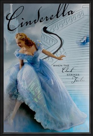 Framed Framed When The Clock Strikes Twelve - Cinderella