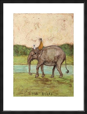 Framed Framed Two Riders - Sam Toft