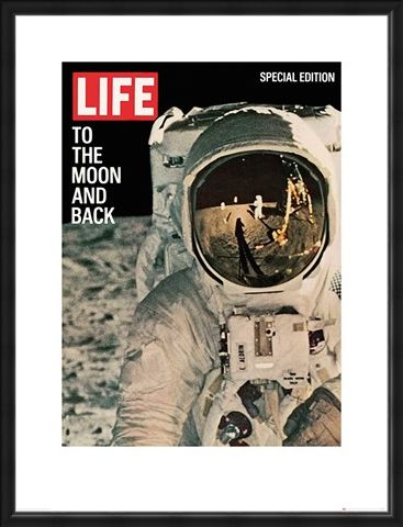Framed Framed Life Cover - To the Moon and Back - Time Life