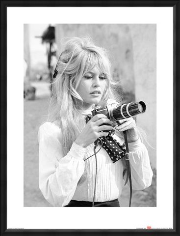 Framed Framed Brigitte Bardot - Camera - Time Life