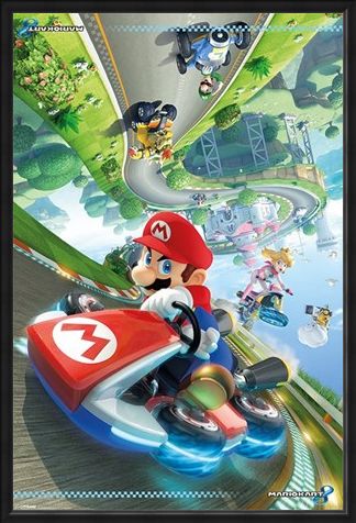 Framed Framed Flip - Mario Kart 8