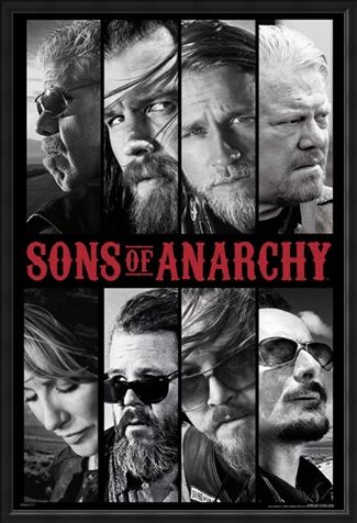 Framed Framed Sons of Anarchy Collage - TV Show