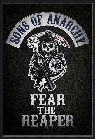 Framed Framed Fear The Reaper - Sons of Anarchy