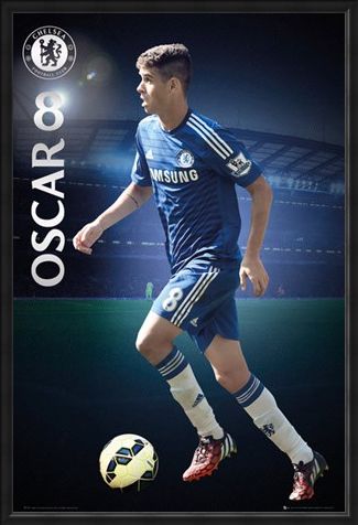 Framed Framed Oscar - Chelsea Football Club