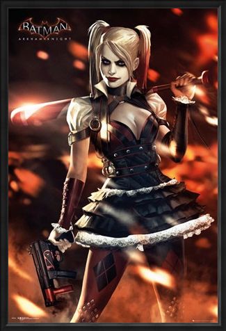 Framed Framed Harley Quinn - Batman Arkham Knight