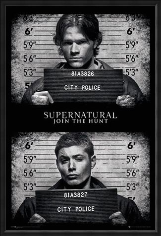 Framed Framed Horrifying Mug Shots - Supernatural