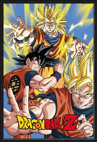 Framed Framed Super Saiyan Goku - Dragon Ball Z