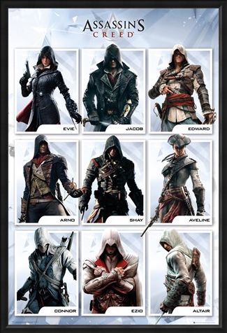 Framed Framed The Brotherhood Evolution - Assassins Creed