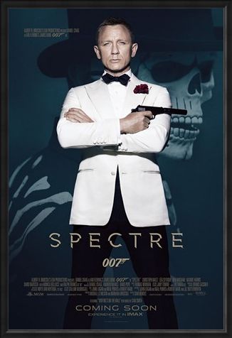 Framed Framed Spectre Skull - James Bond