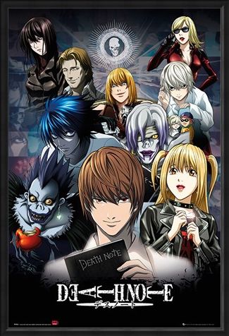 Framed Framed The Shinigami, The Boy, And The Book - Death Note