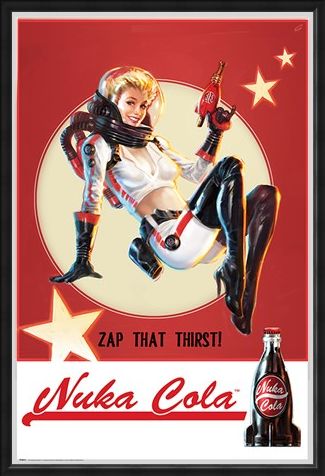 Framed Framed Zap That Thirst Nuka Cola - Fallout 4