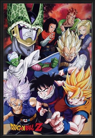 Framed Framed Cell Saga - Dragon Ball Z