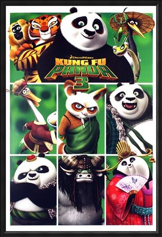 Framed Framed A Martial Arts Masterpiece - Kung Fu Panda 3