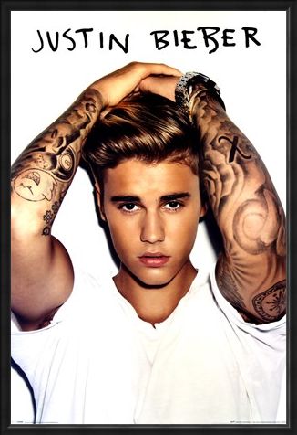 Framed Framed Musical 'Purpose' - Justin Bieber