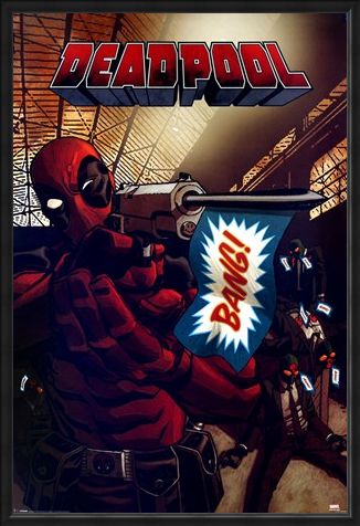 Framed Framed Bang! - Deadpool