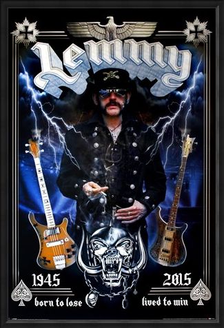 Framed Framed Lemmy Commemorative - Motorhead