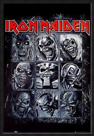 Framed Framed Nine Eddies - Iron Maiden