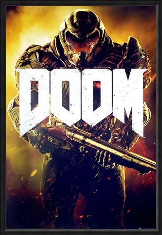 Framed Framed UAC Marine - Doom
