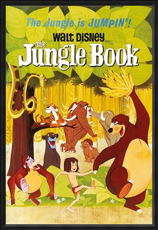 Framed Framed The Jungle Is Jumpin - Walt Disney The Jungle Book