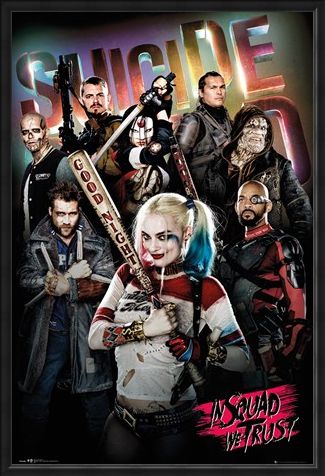Framed Framed In Squad We Trust - Suicide Squad