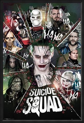 Framed Framed Shattered Circle - Suicide Squad
