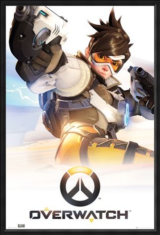 Framed Framed Omnic Crisis Cover Art - Overwatch