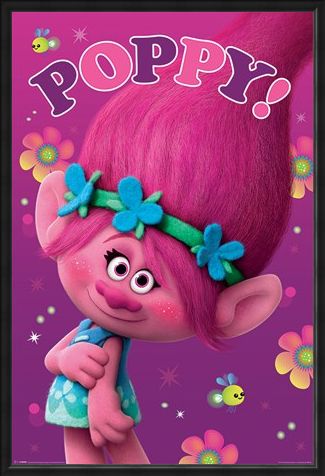 Framed Framed Poppy - Trolls The Movie