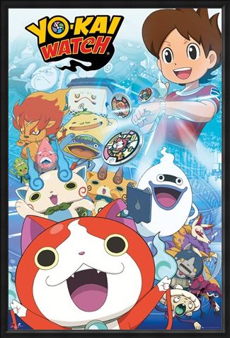 Framed Framed Nate And Friends - Yo-Kai Watch