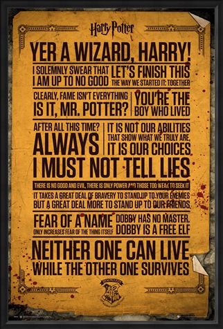 Framed Framed Do You Solemnly Swear You're Up To No Good? - Harry Potter Quotes