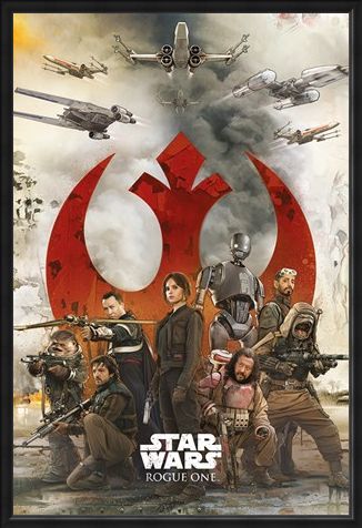 Framed Framed Rebels - Star Wars Rogue One
