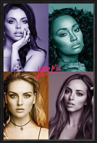 Framed Framed Quad Pictures - Little Mix