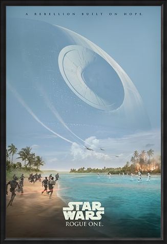 Framed Framed A Rebellion Built On Hope - Star Wars Rogue One