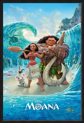 Framed Framed Magical Sea - Disney's Moana