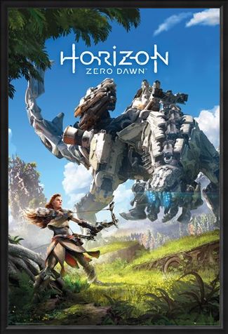 Framed Framed Protector Of The Earth - Horizon: Zero Dawn