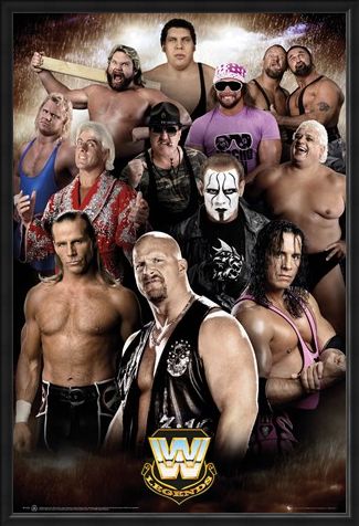 Framed Framed Wrestling Legends - WWE