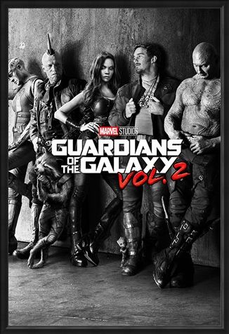 Framed Framed Black and White Teaser - Guardians Of The Galaxy Vol.2