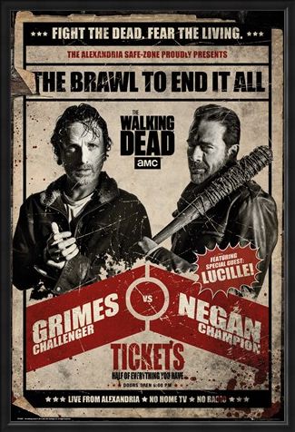 Framed Framed Fight Night - The Walking Dead