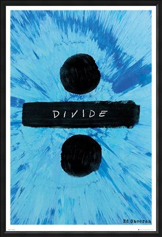 Framed Framed Divide - Ed Sheeran