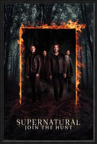 Framed Framed Through The Fire And Flames - Supernatural