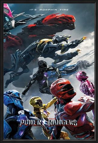 Framed Framed Movie Charge - Power Rangers