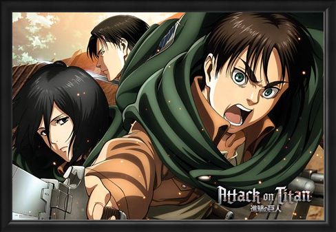 Framed Framed Scouts - Attack On Titan Season 2