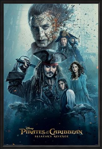 Framed Framed Burning - Pirates of the Caribbean