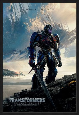 Framed Framed Rethink Your Heroes - Transformers The Last Knight