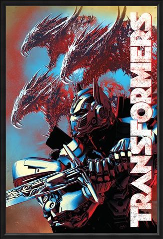 Framed Framed The Last Knight Dragons - Transformers
