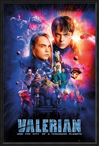 Framed Framed A Thriving Metropolis - Valerian