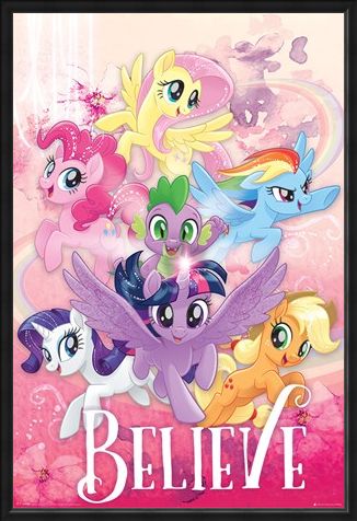 Framed Framed Believe - My Little Pony Movie